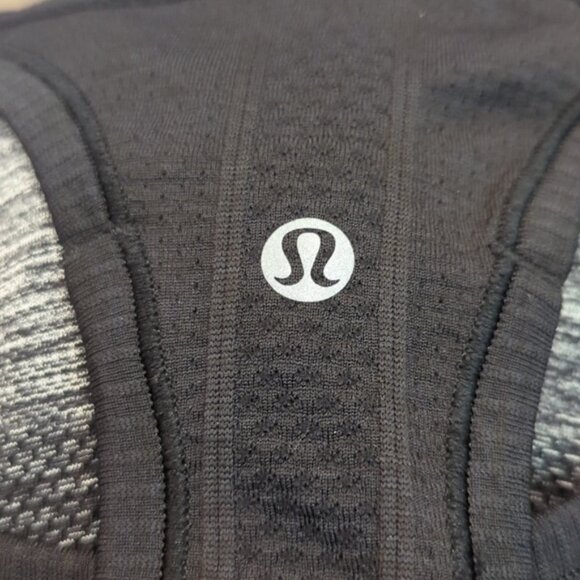 Lululemon Swiftly Tech Racerback Black / White / Black - Picture 5 of 8
